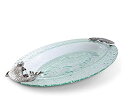 【中古】【輸入品・未使用】Arthur Court Salmon Glass Platter by Arthur Court Designs(3)