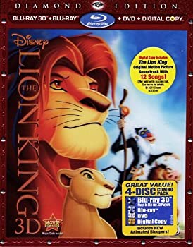 šۡ͢ʡ̤ѡThe Lion King 3D: Diamond Edition (Special Edition Blu-ray 3D + Blu-ray + DVD + Digital Copy with Bonus Original Motion