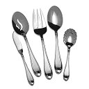 【中古】【輸入品・未使用】Oneida Satin Garnet 45 Piece Service for 8 Flatware Set by Oneida