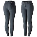 【中古】【輸入品・未使用】Horze Grand Prix Ulti快適フィットのレディースシリコングリップ膝パッチBreeches