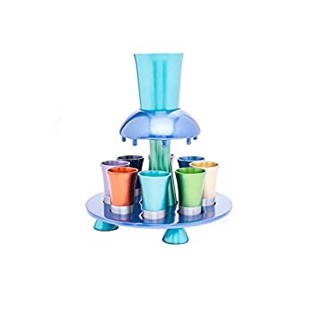 【中古】【輸入品・未使用】Colourful Yair Emanuel Aluminium Kiddush Fountain 【中古】【輸入品・未使用】Colourful Yair Emanuel Aluminium Kiddush Fountain