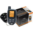 【中古】【輸入品・未使用】Avital 3305l 3305lレスポンダー2ウェイ4ボタンとセキュリティシステムLCDリモート
