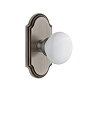 【中古】【輸入品・未使用】Grandeur 811169円弧プレートPassage with Hyde Parkノブアンティークピューター PRIVACY 2....