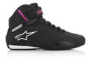 【中古】【輸入品・未使用】Alpinestars レディース ステラ セクターシューズ ブラック/フクシア 9