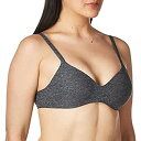 【中古】【輸入品・未使用】Hanes アルティメット レディース Tシャツブラ ソフトフォーム ノンワイヤー US サイズ: 34C