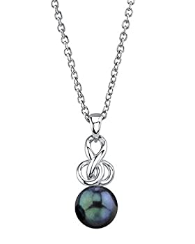 【中古】【輸入品・未使用】The Pearl Source レディーズ アコヤ養殖真珠のペンダントエイドリアン 7.5..