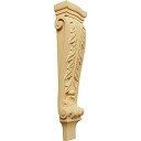 【中古】【輸入品・未使用】Ekena Millwork CORW06X03X22PAAL 6 1/4-Inch W x 3-Inch D x 22-Inch H Large Acanthus Pilaster Corbel%カンマ% Alder by Ekena Millwork(3)
