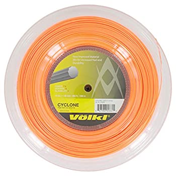 【中古】【輸入品・未使用】Cyclone 16G Tennis String Reel Fluo Orange