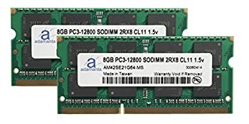 【中古】【輸入品・未使用】Adamanta 16GB (2x8GB) ノートパソコンメモリアップグレード 富士通LIFEBOOK AH42/U DDR3 1600 PC3-12800 SODIMM 2Rx8 CL11 1.5v ノートブックRA