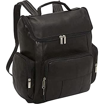 【中古】【輸入品・未使用】デビッド・キング&カンパニー334BマルチポケットBackpack-ブラック