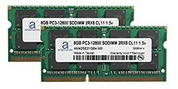 【中古】【輸入品・未使用】Adamanta 16GB (2x8GB) ノートパソコンメモリアップグレード 富士通LIFEBOOK E544 DDR3 1600 PC3-12800 SODIMM 2Rx8 CL11 1.5v ノートブックRAM