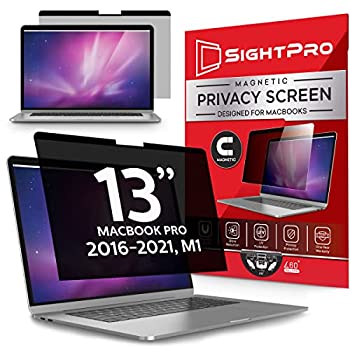 【中古】【輸入品・未使用】SightPro 磁気プライバシースクリーン MacBook Pro 13インチ (2016 2017 2018 2019 2020 ...