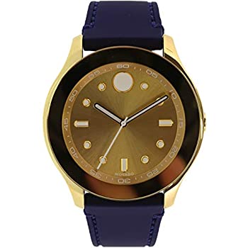 yÁzyAiEgpzMovado Women's Bold 3600413 Gold Silicone Swiss Quartz Fashion Watch