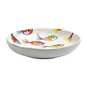 【中古】【輸入品・未使用】Vietri Pesci Colorati 浅いボウル