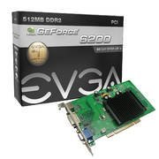 【中古】【輸入品 未使用】EVGA 512 p1 N402 FR 512-p1-n402-lr EVGA NVIDIA GeForce 6200 512 MB gddr2 DVI / VGA / TV出力PCI