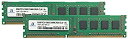 【中古】【輸入品・未使用】Adamanta 16GB (2x8GB) デスクトップメモリアップグレード Packard Bell iMedia S2380 DD...