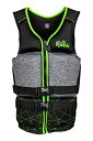 【中古】【輸入品・未使用】Ronix Driver's Ed Capella 3.0 CGA ライフベスト ブラック/ライム ティーン(75~125ポンド)