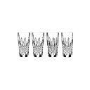 【中古】【輸入品・未使用】Waterford Lismore Diamond Shot Glasses%カンマ% Set Of 4