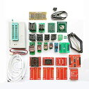 【中古】【輸入品・未使用】SETCTOP xgecu TL866II Plus USBチッププログラマー +27アダプターソケット minipro tl866ii SOP8クリップ 1.8V nand nor Flash 24 93 25 mcu Bi(2)