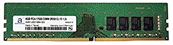 【中古】【輸入品・未使用】Adamanta 8GB (1x8GB) デスクトップメモリ アップグレード DDR4 2133Mhz PC4-17000 バッファなし DIMM 2Rx8 CL15 1.2v DRAM RAM