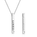 【中古】【輸入品・未使用】姉妹からの姉妹ギフト、スターリングシルバーバーネックレス、インスピレーションジュエリー、姉妹、女性、友人への誕生日プレゼント。