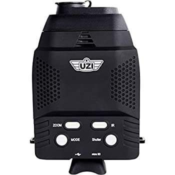 【中古】【輸入品・未使用】UZI XXX NV 100 デジタルナイトビジョン単眼鏡 ナイロンキャリーバッグ付き ブラック