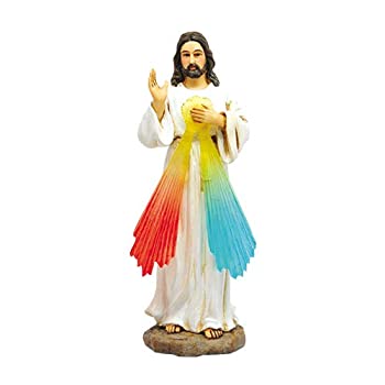 楽天スカイマーケットプラス【中古】【輸入品・未使用】6 Inch Jesus Radiating Divine Mercy Religious Statue Figurine by PTC [並行輸入品]