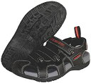 【中古】【輸入品・未使用】Exustar E-SS503バイクサンダル、ブラック、37/38ユーロまたは5-6 US