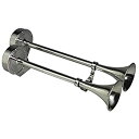 【中古】【輸入品・未使用】Schmitt & Ongaro Marine 12428 Ongaro Deluxe SS Dual Trumpet Horn - ...