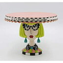 【中古】【輸入品・未使用】Cosmos Gifts 61800 Dollymama ケーキスタンド レディース ワンサイズ ピンク