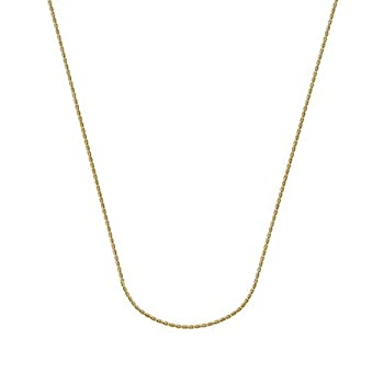 【中古】【輸入品・未使用】ウィートチェーン 14Kゴールドダイヤモンドカット ウィートチェーン ロブスターロック付き 長さ20インチ