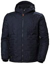 【中古】【輸入品・未使用】Helly-Hansen メンズ ワークウェア Kensington フード付き Lifaloft Jacket、ネイビー - XL