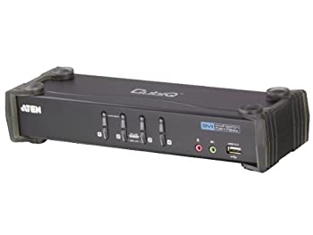 【中古】【輸入品・未使用】Aten CS1764A 4ポート KVMスイッチ USB/DVI