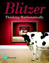 【中古】【輸入品 未使用】Thinking Mathematically Plus MyLab Math with Pearson eText -- 24 Month Access Card Package (7th Edition) (What 039 s New in Service Math)