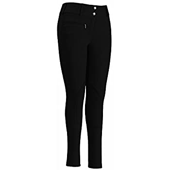 TuffRiderレディースコットンLowriseワイドウエストバンドBreeches (Regular) ベージュ