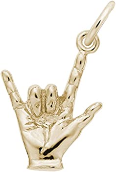 【中古】【輸入品・未使用】レンブラントI Love You Hand Signチャーム