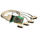 【中古】【輸入品・未使用】Brainboxes uPCI 4xRS232 DB25