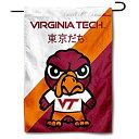 【中古】【輸入品・未使用】Sewing Concepts バージニア工科大学ホーキーズ 東京ダチ ガーデンフラッグ