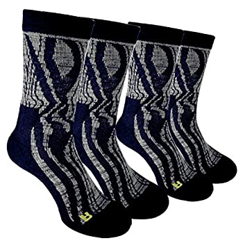 【中古】【輸入品・未使用】Again 1231 メンズ 5組 プレミアムコームドドレスクルーソックス - クラシックカラフルストライプ柄ソックス US サイズ: One Size