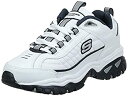 【中古】【輸入品・未使用】Skechers Men's Energy Afterburn%カンマ% White/Navy%カンマ% 7.5 D - Medium
