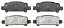 šۡ͢ʡ̤ѡACDelco 17D770M Professional Semi-Metallic Rear Disc Brake Pad Set