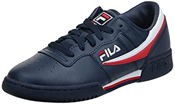 【中古】【輸入品・未使用】Fila メンズ オリジナル フィットネス リー クラシック スニーカー%カンマ% ネイビー/ホワイト/レッド%カンマ% 24.5