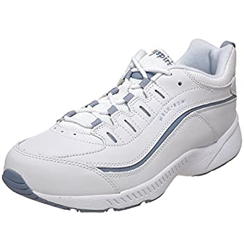 yÁzyAiEgpz(10 C/D US%J}% White/Medium Blue Leather) - Easy Spirit Women's Romy Walking Shoe