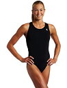 【中古】【輸入品・未使用】TYR Sport ガールズ ソリッド Durafast マックスバック スイムスーツ 28 ブラック