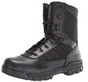 【中古】【輸入品・未使用】Bates メンズ 8インチ 超軽量 タクティカル スポーツ サイドジップ ミリタリーブーツ%カンマ% ブラック%カンマ% 10.5(4)