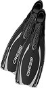 【中古】【輸入品・未使用】CRESSI(クレッシー)REACTION PROダイビングフィン フリーダイビング 男女兼用 大人用 (ブラック%カンマ% 46/4...