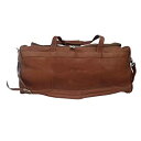 【中古】【輸入品 未使用】Piel Leather 9711 Travelers Select Medium Duffel Bag - Saddle