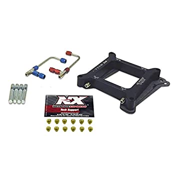 Nitrous Express NX614 100-500 WHP 4150 4-BBL Gemini Twin Pro パワープレート 変換キット