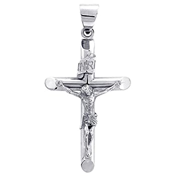 【中古】【輸入品・未使用】ジャンボINRI Jesus Crucifixクロスチャーム、44?mm inスターリングシルバー 【中古】【輸入品・未使用】ジャンボINRI Jesus Crucifixクロスチャーム、44?mm inスターリングシルバー