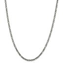 【中古】【輸入品・未使用】925スターリングシルバー3.25?MMビザンチンチェーンネックレス、ブレスレットorアンクレット